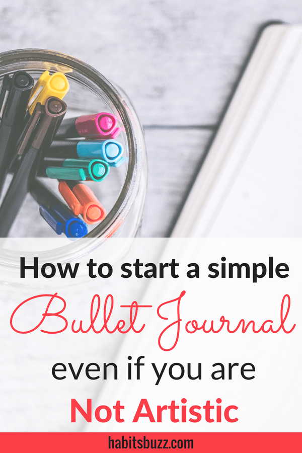 Are you overwhelmed by the beautiful bullet journal layouts and spreads out there? Learn how to start a minimalist bullet journal with no artistic skills