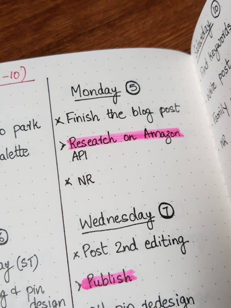 How to start a bullet journal in easy steps when you're not artistic