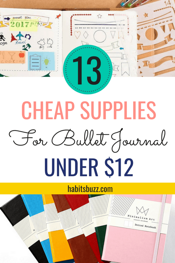 Affordable Bullet Journal Accessories — The Best Bullet Journal Starter Kit