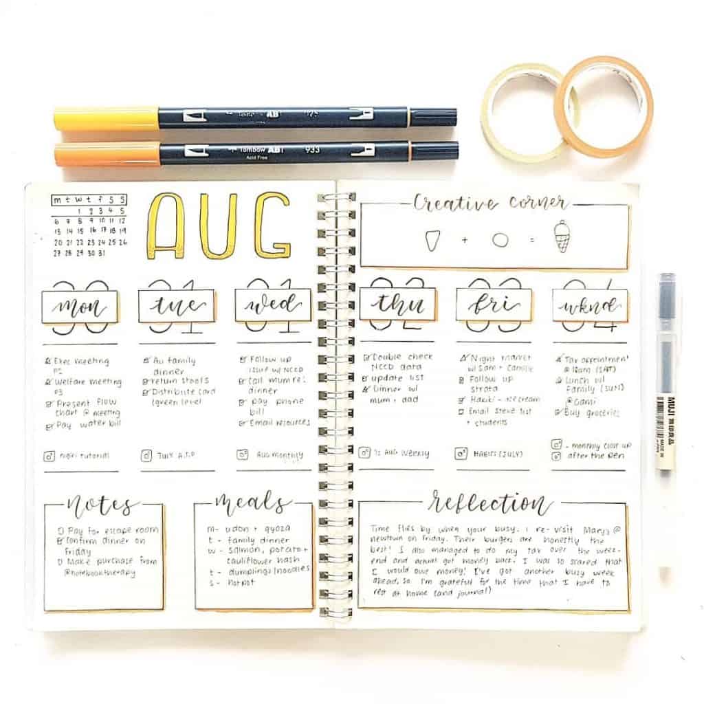 10 Inspirational Bullet Journal Instagram Accounts