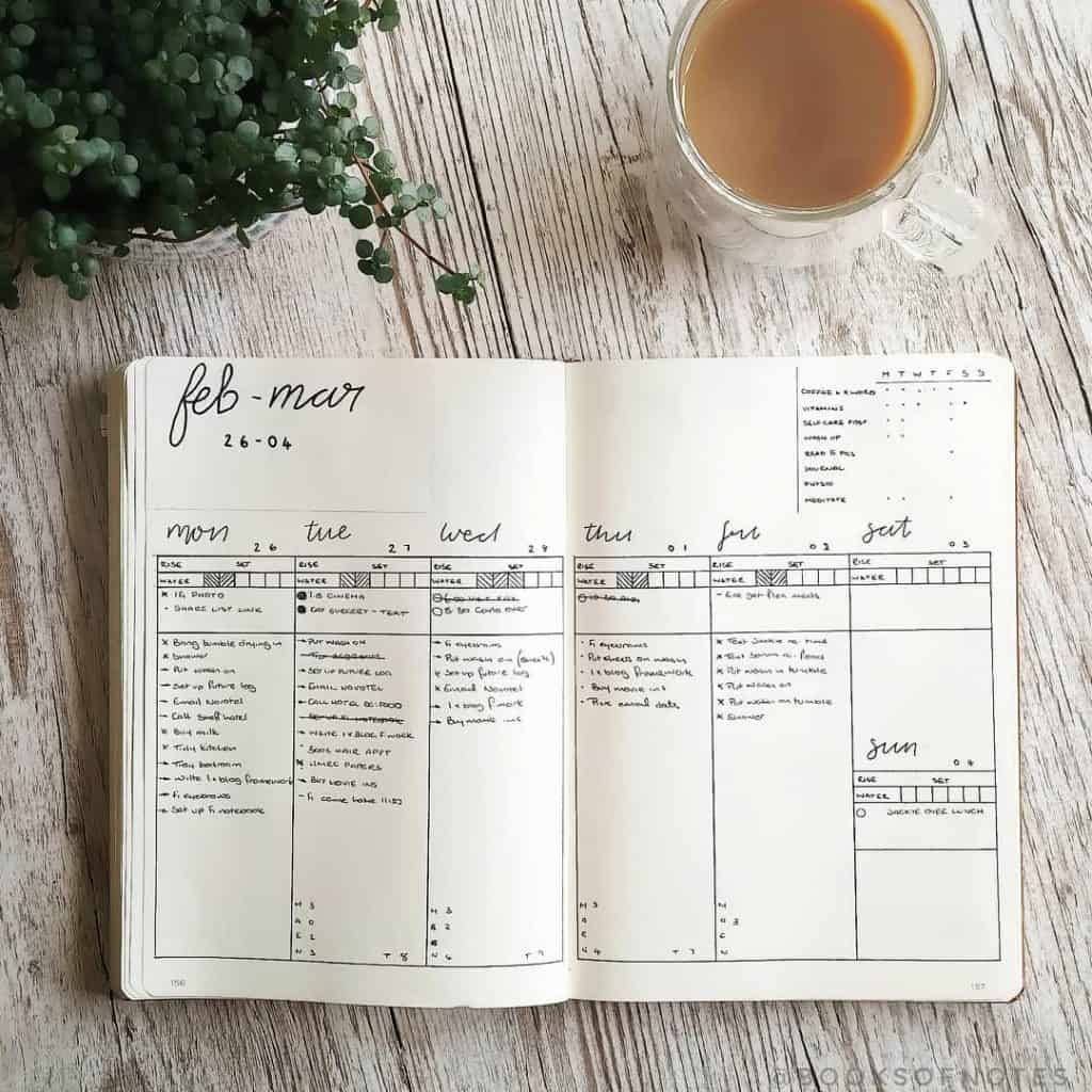 17 minimalist bullet journal accounts to follow on Instagram 