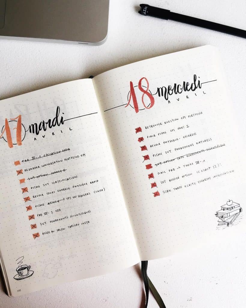 17 minimalist bullet journal accounts to follow on Instagram 