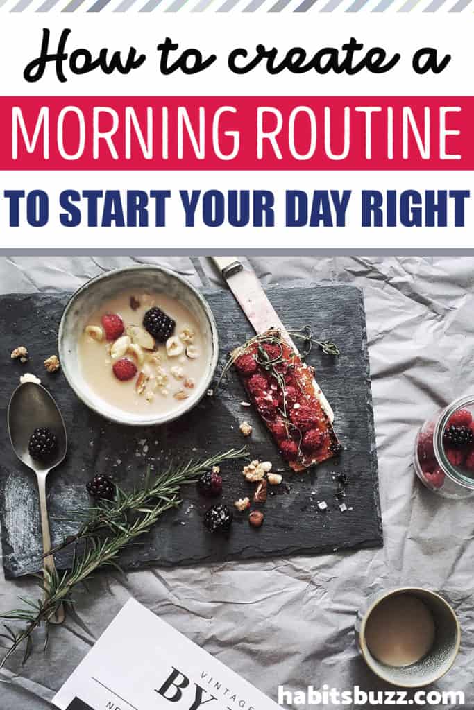 how to start a morning routine