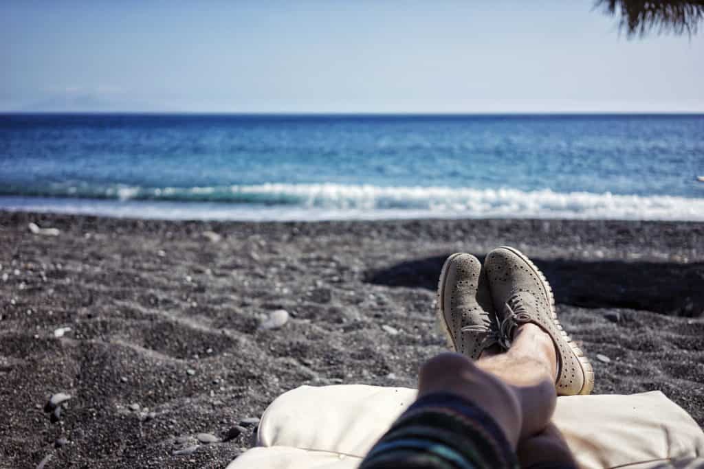 sdraiarsi su una spiaggia-cosa fare quando si vuole rinunciare a qualcosa