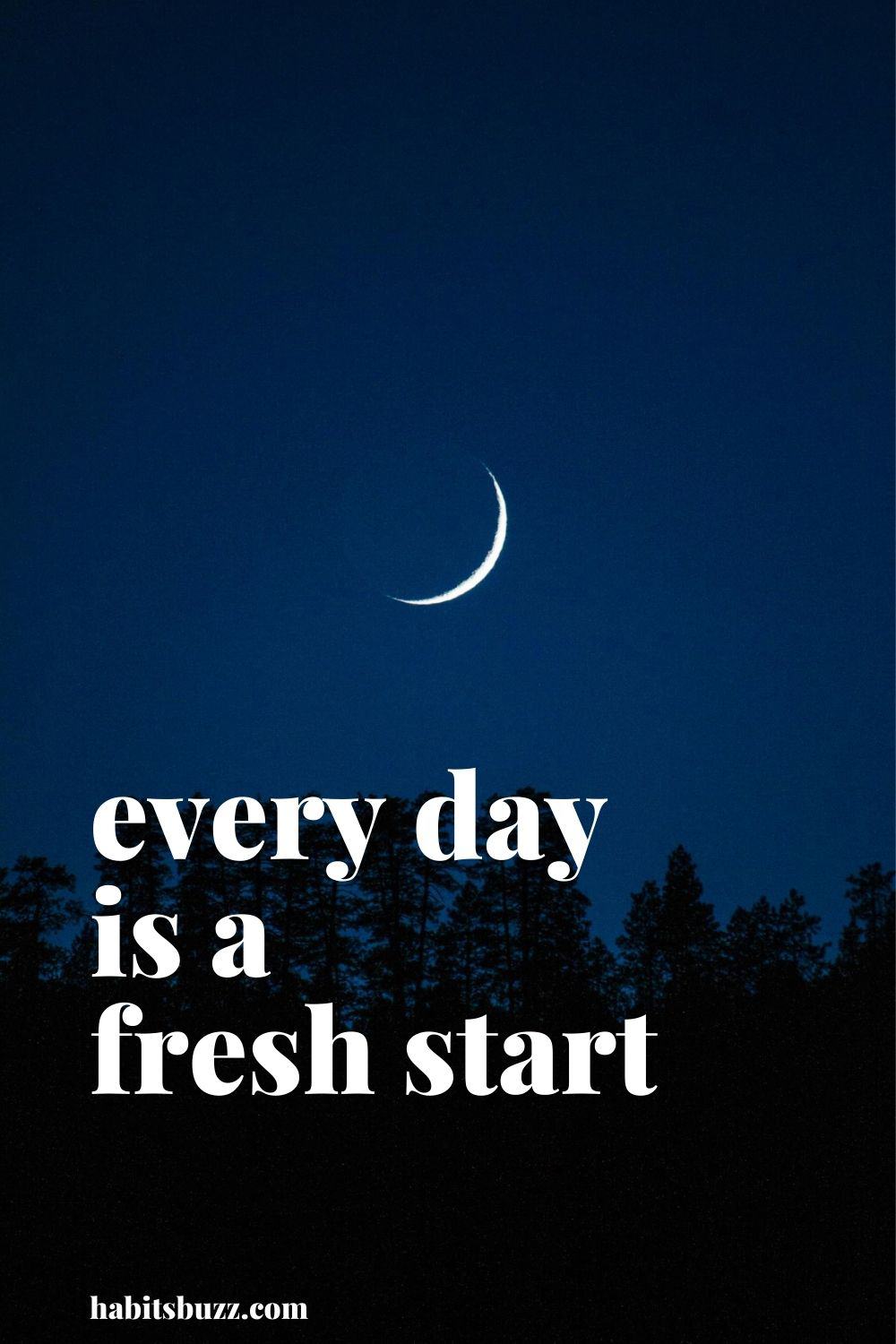 every day is a fresh start - mantras to get through bad days in life