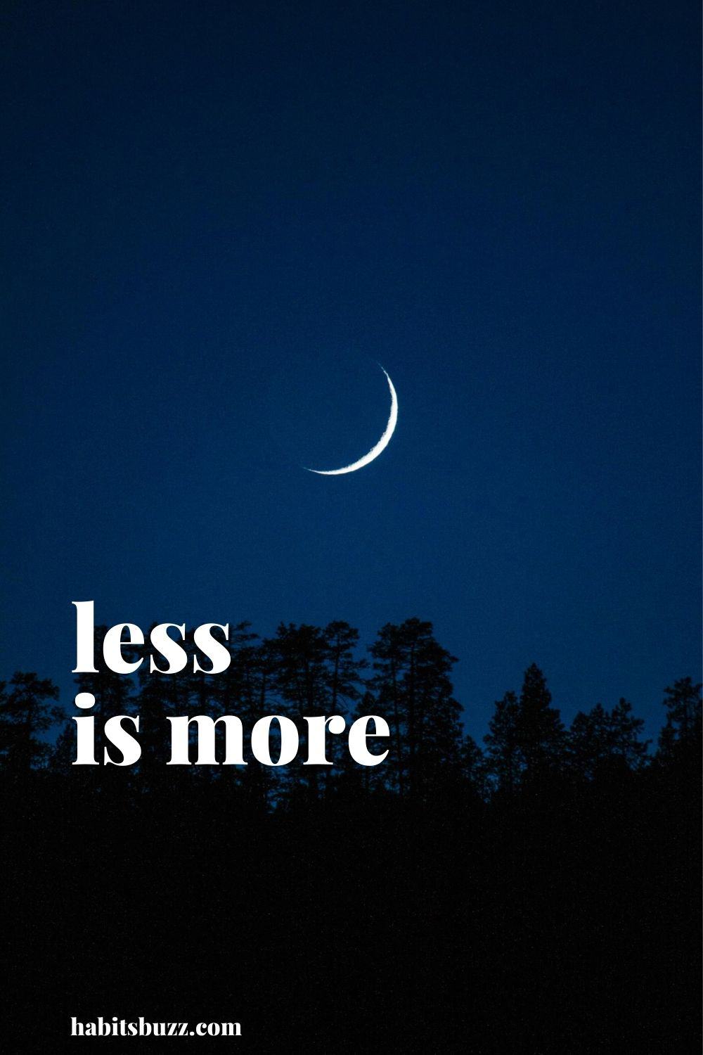 less is more - mantras to get through bad days in life