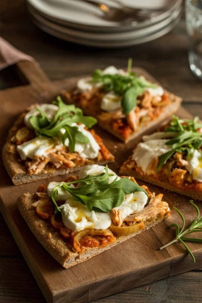 Burrata & Smoked Chicken Breakfast Plate-breakfast ideas with 30g protein